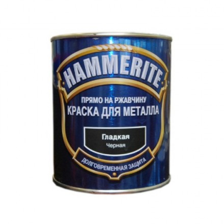 Краска Hammerite черная (молотк.эффект), 0,75л